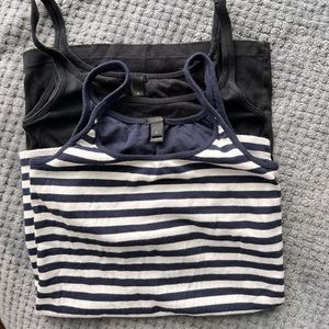 J.Crew Shelf-bra tank tops Small